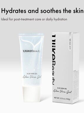 Ulike Beauty Aloe Vera Gel Lot of 2 *NIB* MSRP: $80